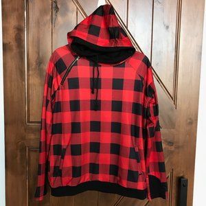 Buffalo Plaid Double Hoodie